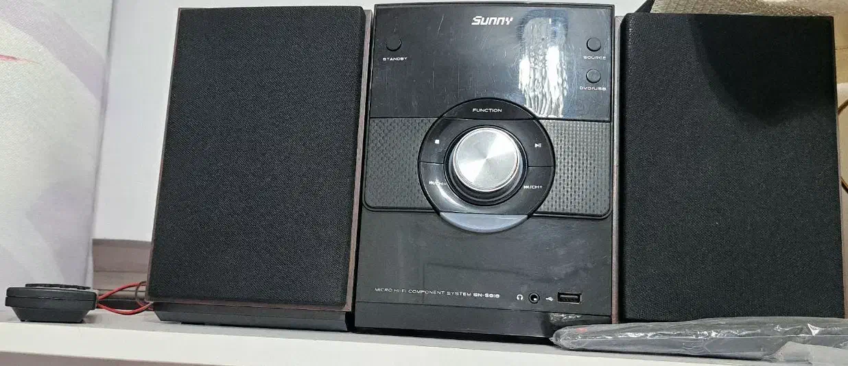 یک عدد ضبط دوبانده مارک سانی مدل sns618|سیستم صوتی خانگی|رشت, نظری|دیوار