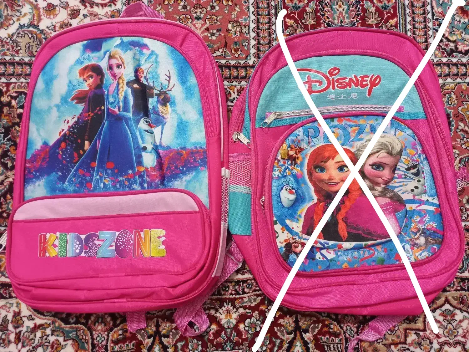 دوتا کوله پشتی صورتی|کیف، کفش، کمربند|شهریار, شهرک وائین|دیوار