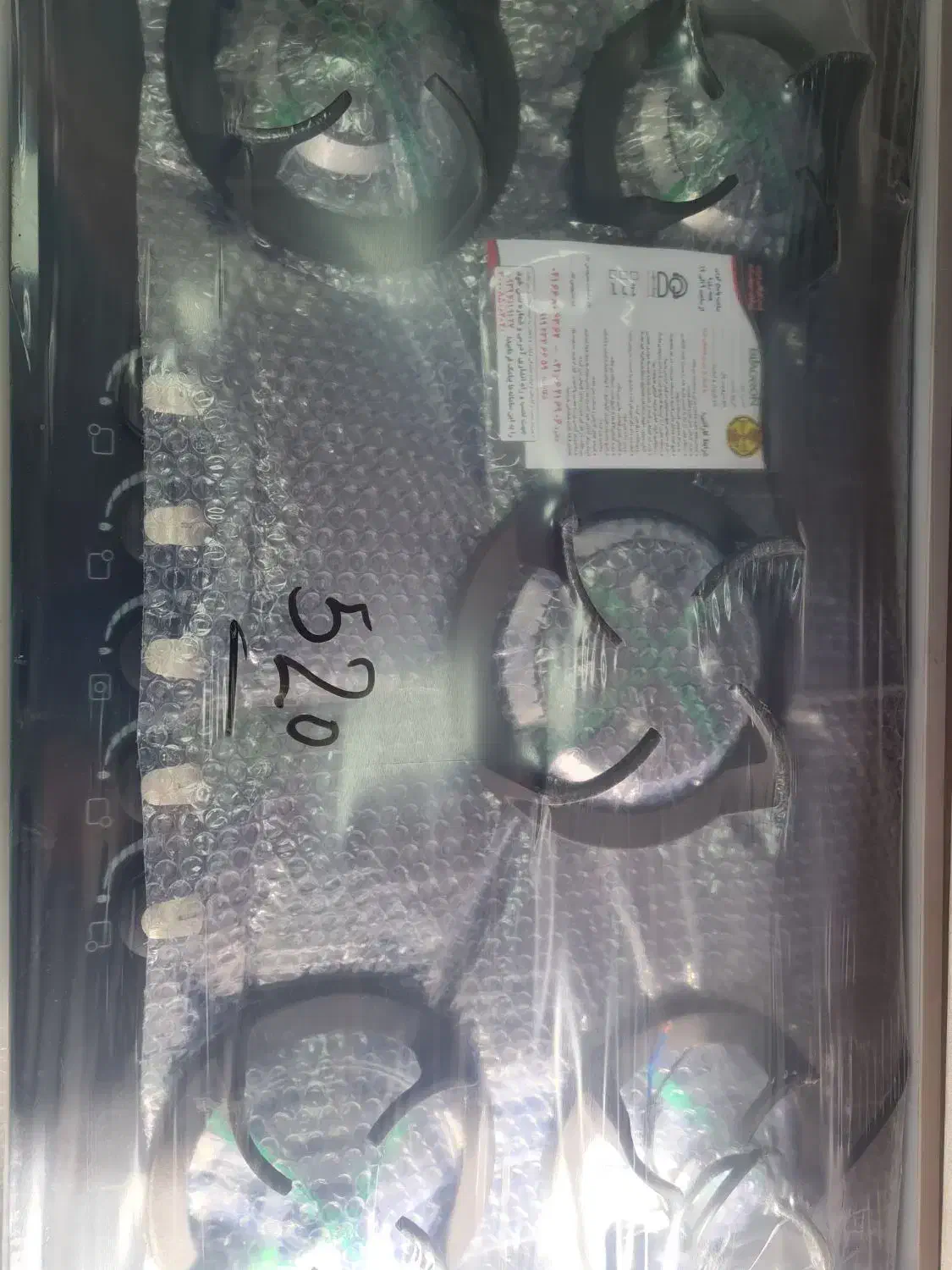 گاز استیل گاز شیشه صفحه ای و هود مخفی|اجاق گاز و لوازم برقی پختوپز|شاهینشهر, عطار|دیوار