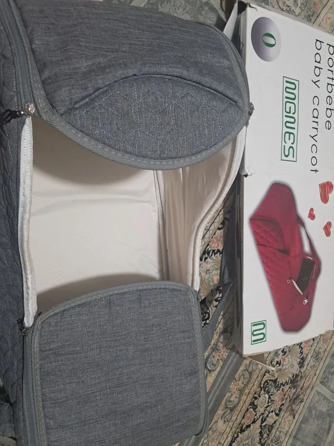 فروش ساک حمل نوزاد MGNES در حد نو|کالسکه و لوازم جانبی|پردیس, فاز ۱۱|دیوار