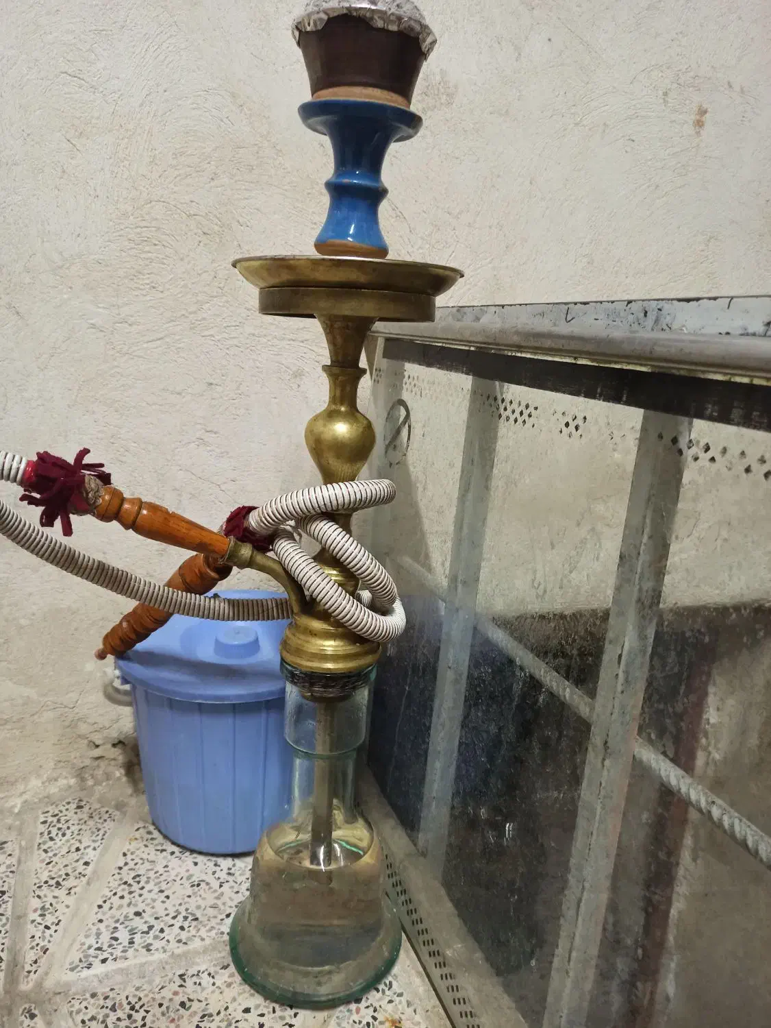 قلیان برنجی سنگین|کلکسیون و سرگرمی|زنجان, |دیوار