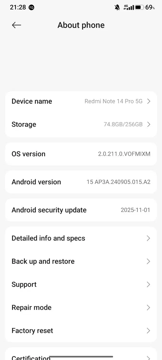 نوت ۱۴ پرو|موبایل|شاهدشهر, |دیوار