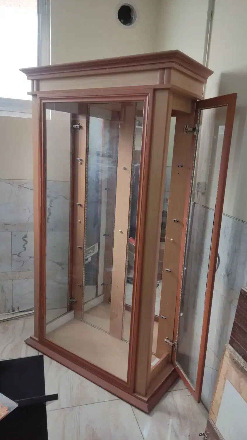 دکور شیشه ایی|بوفه، ویترین، کنسول|لنجان, |دیوار