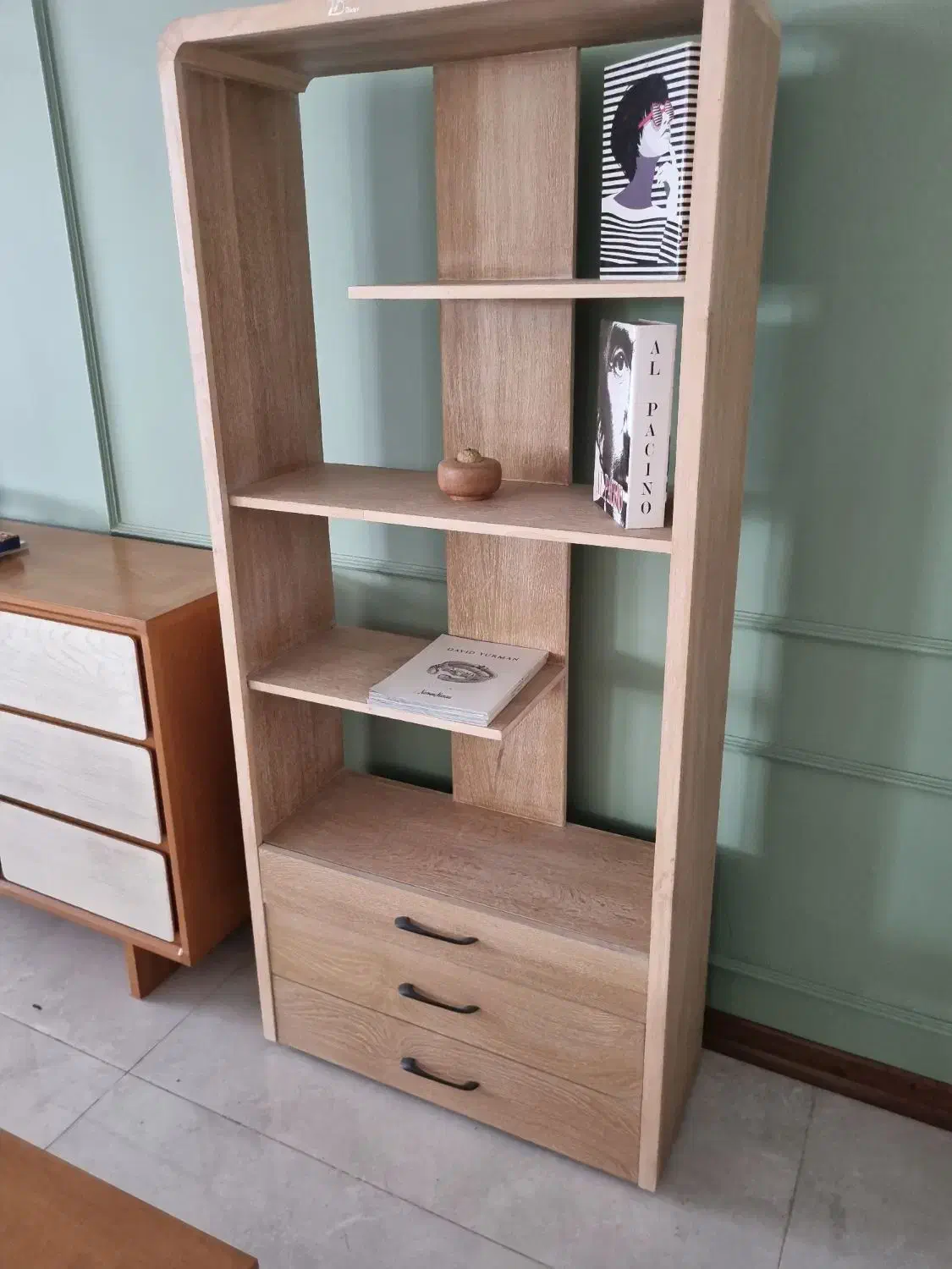 کتابخانه چوبی|کتابخانه، شلف، قفسههای دیواری|کرج, نوروزآباد|دیوار