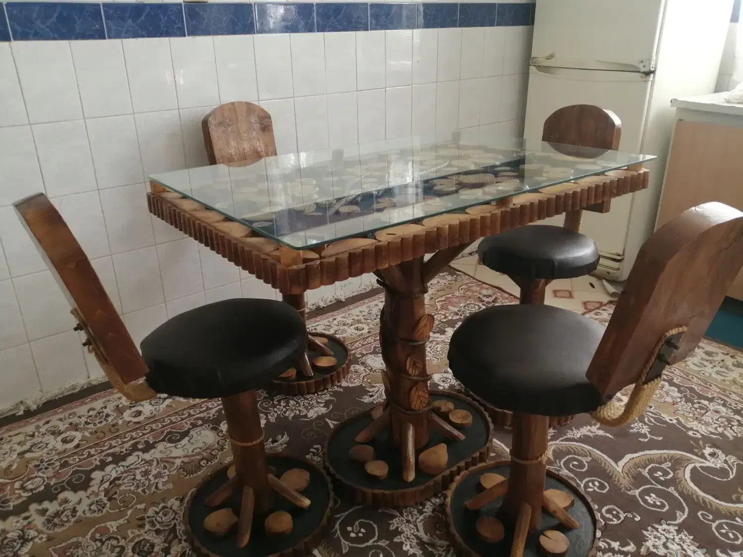 میز و صندلی غذا خوری 4 نفره|میز و صندلی غذاخوری|تربت جام, جامی|دیوار