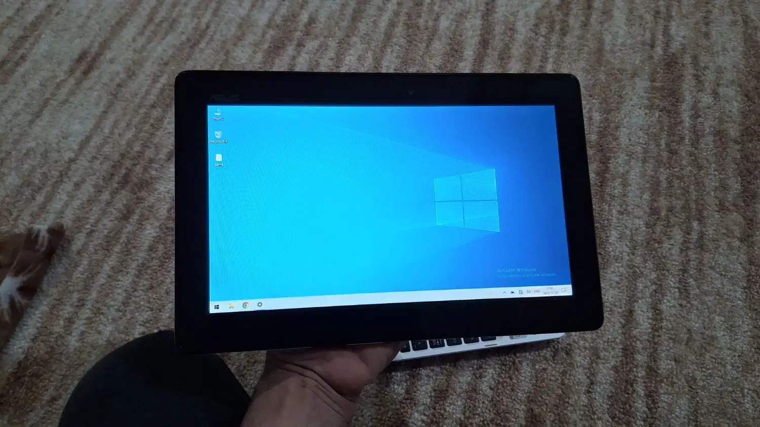 فروش تبلت لبتاپ ایسوز 500گیگ|رایانه همراه|برازجان, |دیوار