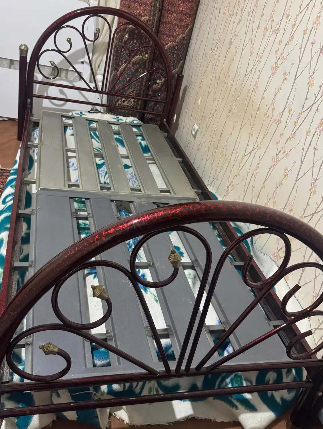 تخت فلزی|تخت و سرویس خواب|اردبیل, |دیوار