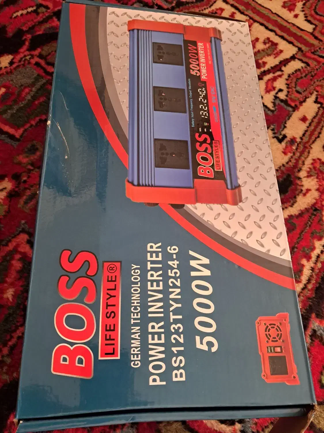 اینورتر ۱۲ به ۲۲۰ برند باس ۵۰۰۰|ماشین‌آلات صنعتی|صوفیان, |دیوار