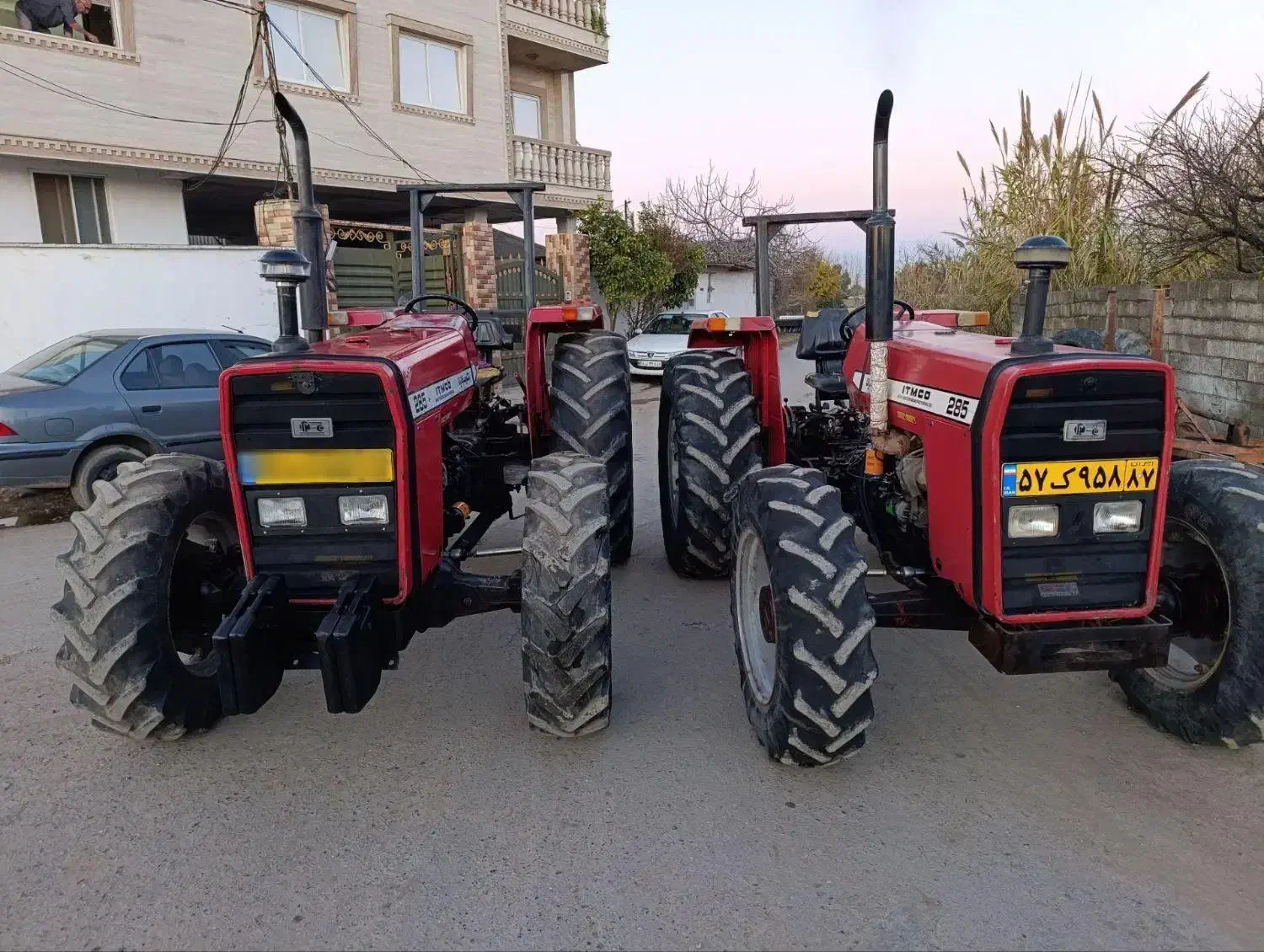 ۲عدد تراکتور 285 جفت|خودرو سنگین|بهنمیر, |دیوار