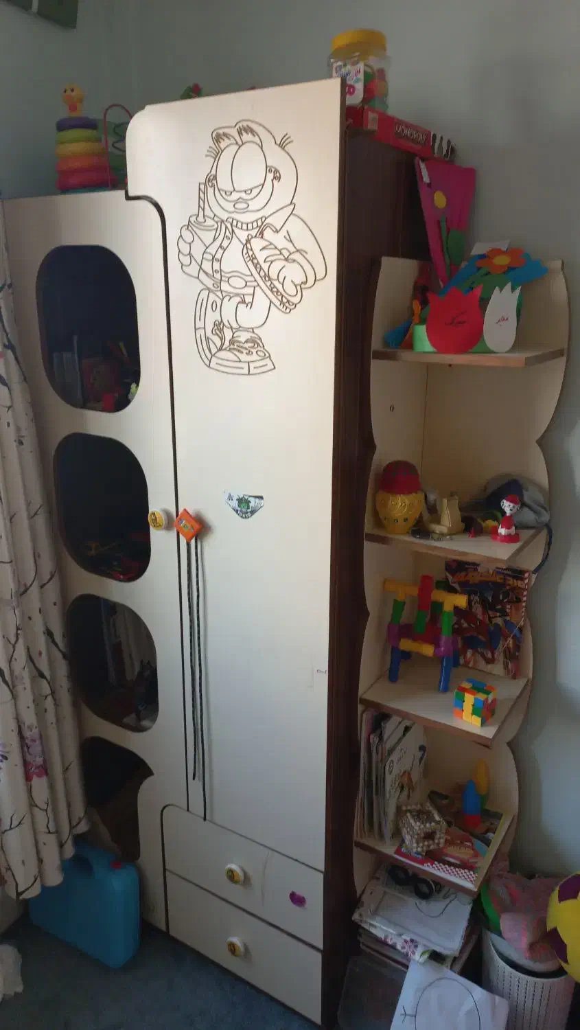 کمد کودک mdf|جاکفشی، کمد، دراور|رشت, فلسطین|دیوار