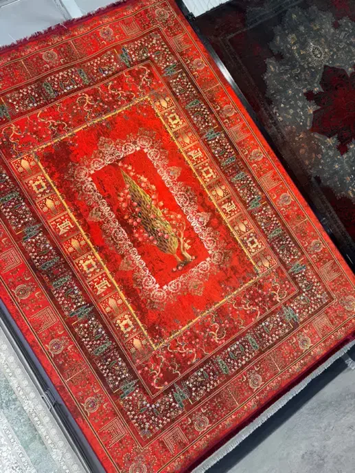 فرش راهبر ۱۲۰۰شانه نخ اکرولیک نرم و لطیف هیتست|فرش|شیراز, زیباشهر|دیوار