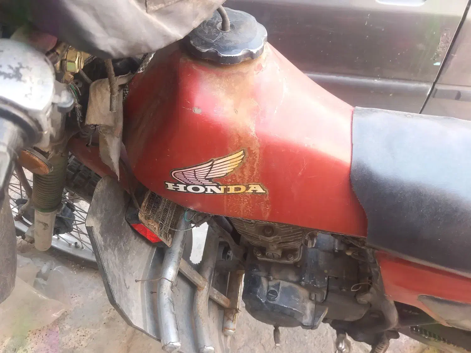 موتور هندا تریل|موتورسیکلت|مشهد, توس (بلوار توس)|دیوار