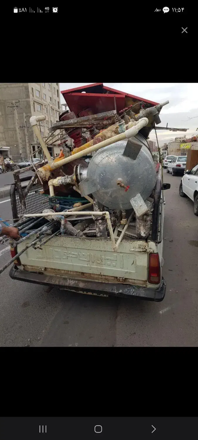 ضایعات واهن الان وخورده ریز انبار|عمدهفروشی|گرمسار, |دیوار