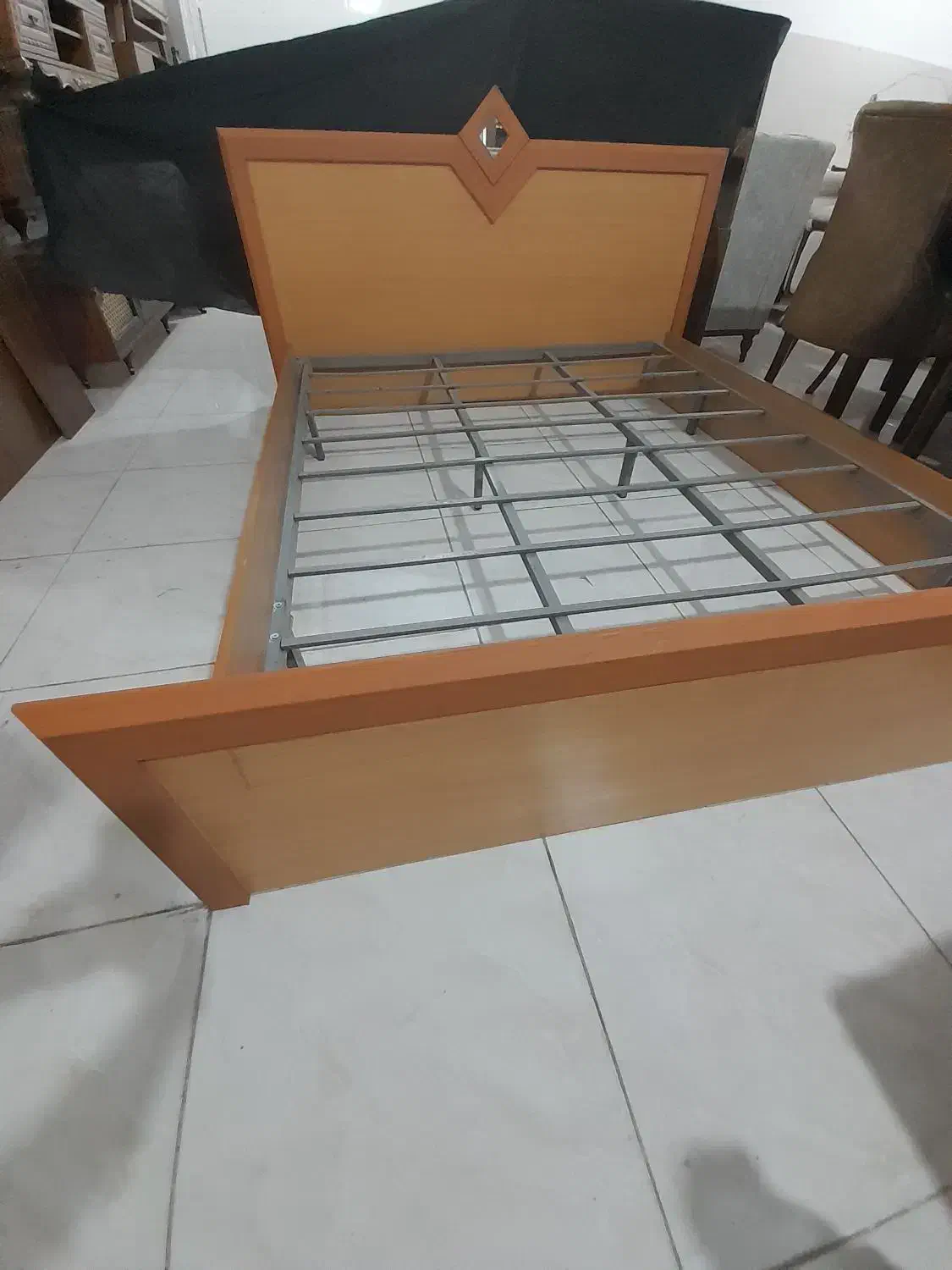 تخت دو نفره ام دی اف|تخت و سرویس خواب|کرمان, |دیوار