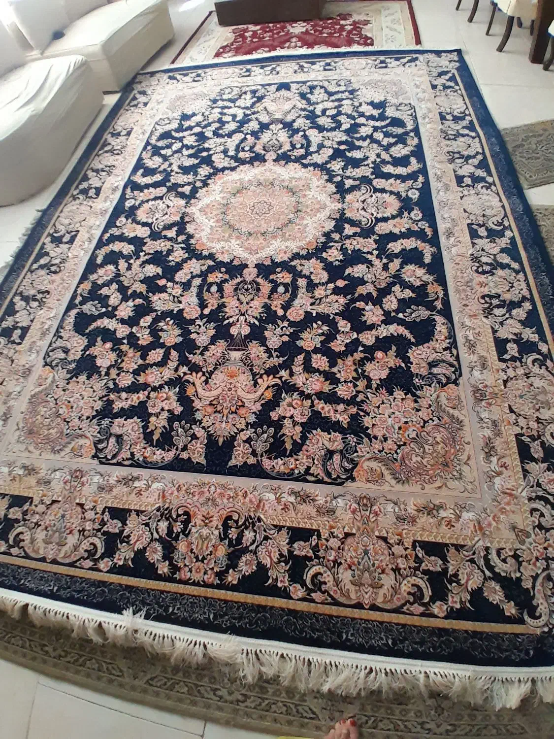 فرش ۹متری نو نو اصلا استفاده نشده|فرش|پردیس, فاز ۸|دیوار