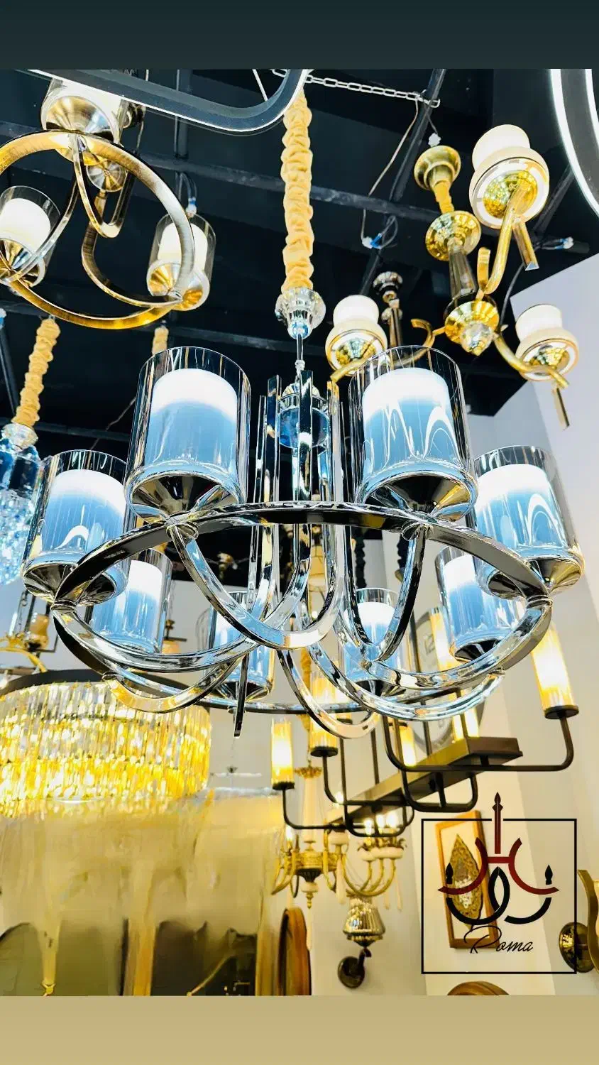 آف برای ده مدل لوستر با تحویل فوری فقط تافردا|لوستر و چراغ آویز|فردیس, سرحدی|دیوار