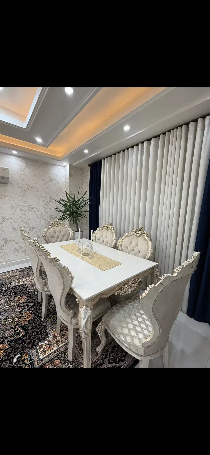 فروش مبلمان ۹ نفره بهمراه میز ناهار خوری ۶ نفره|مبلمان خانگی و میز عسلی|کرج, فاز ۳ گوهردشت|دیوار