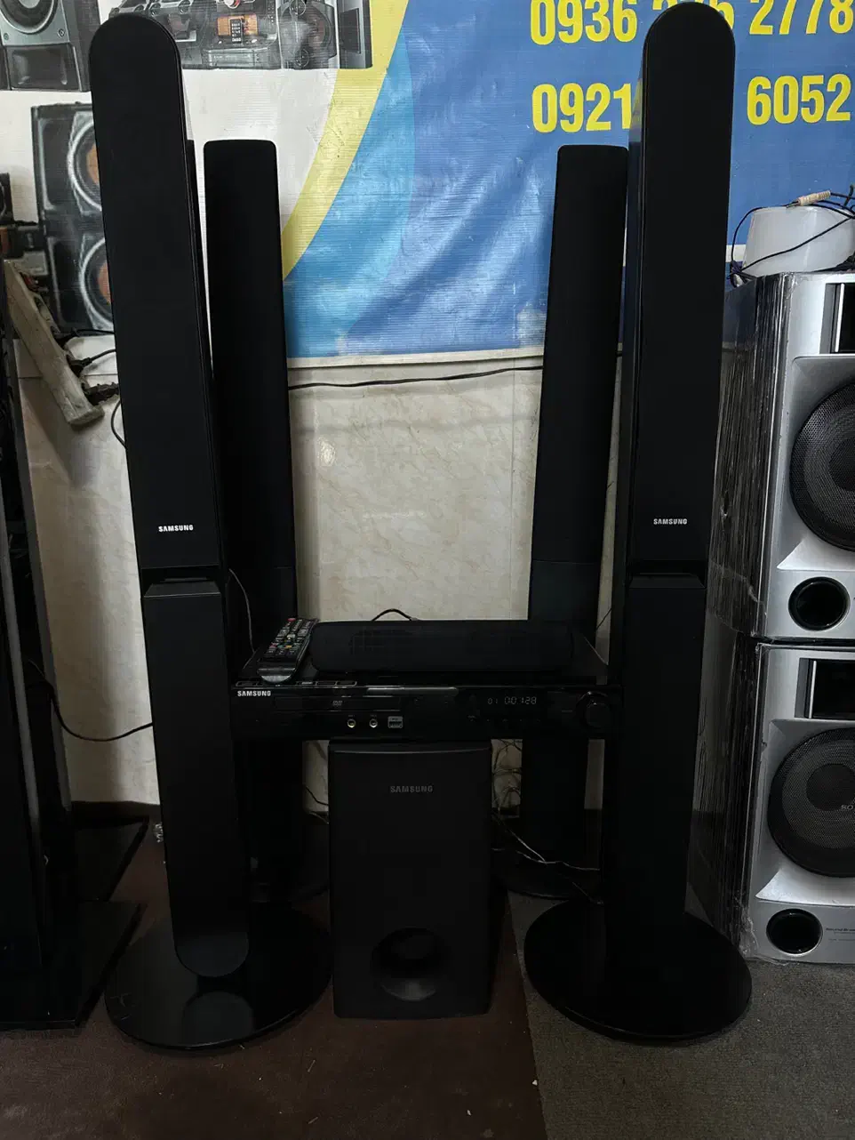سینما سامسونگ‌۶تیکه ۸۵۰۰وات بلوتوثی فلش خور|سیستم صوتی خانگی|گرگان, |دیوار