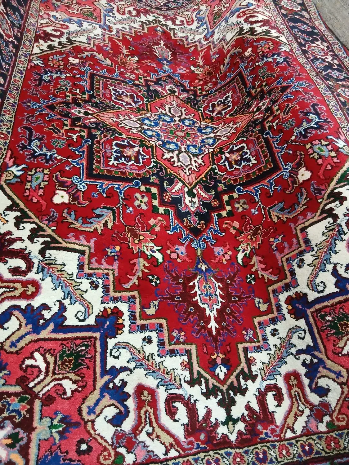 شش متری تک|فرش|میانه, |دیوار