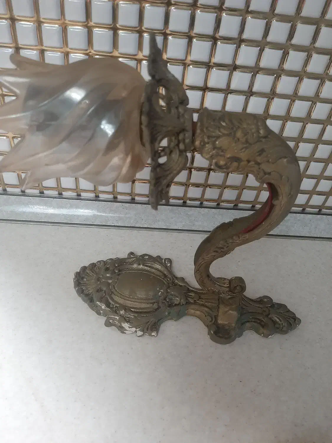 یک جفت دیوار کوب یرنجی با جا کلیدی به فروش میرسد|لوستر و چراغ آویز|تهران, مشیریه|دیوار