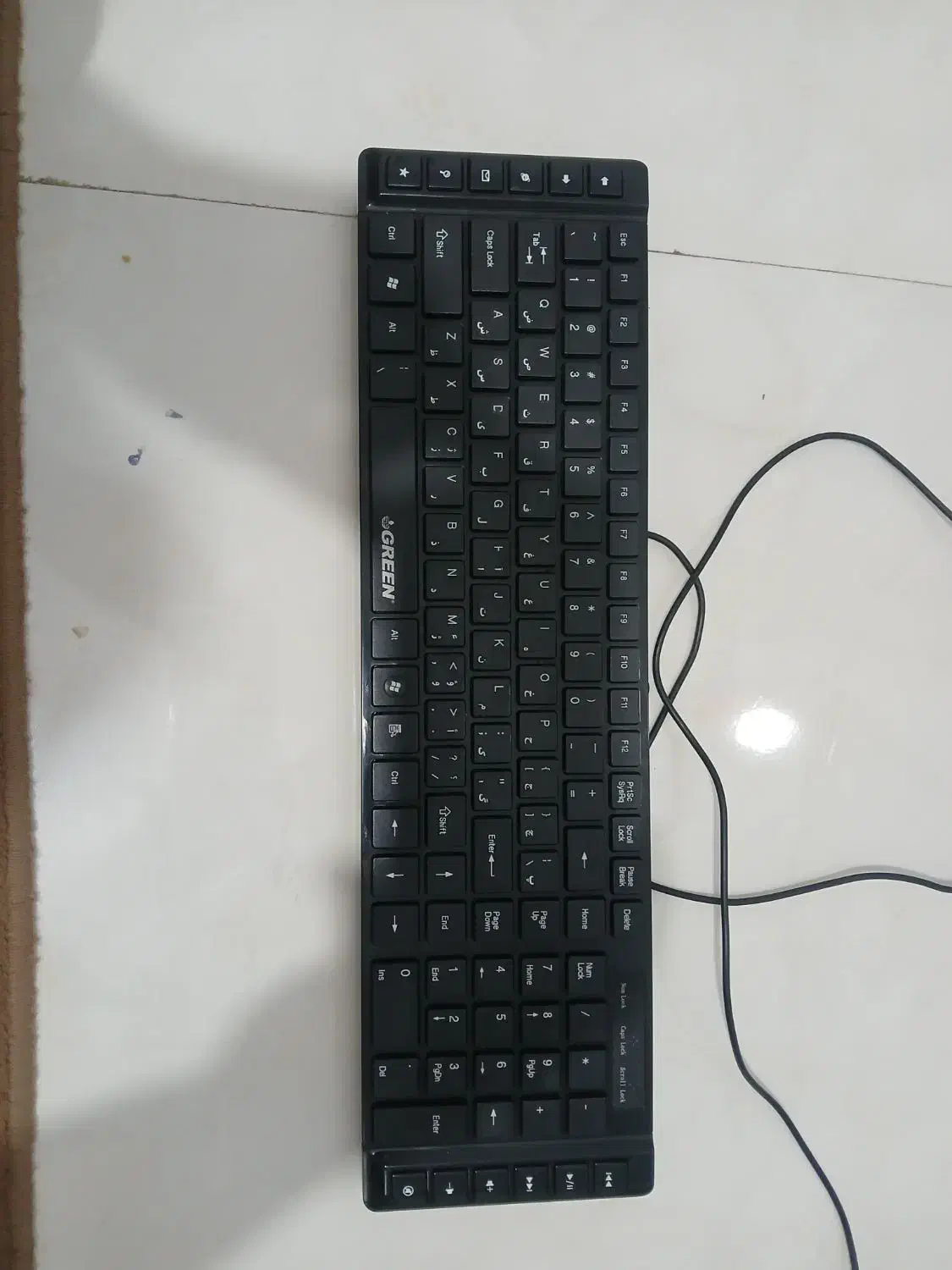 کیبرد گرین سالم نونو|قطعات و لوازم جانبی رایانه|مشکین‌دشت, |دیوار