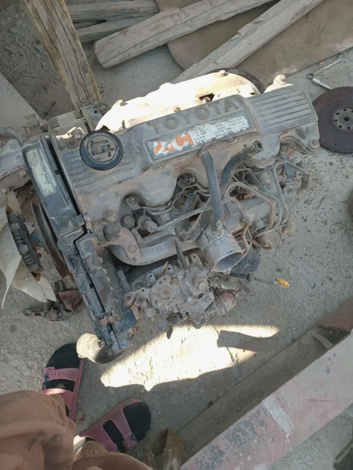 موتور لیفتراک تویوتا 5اف دیزل|خدمات موتور و ماشین|باغستان, |دیوار