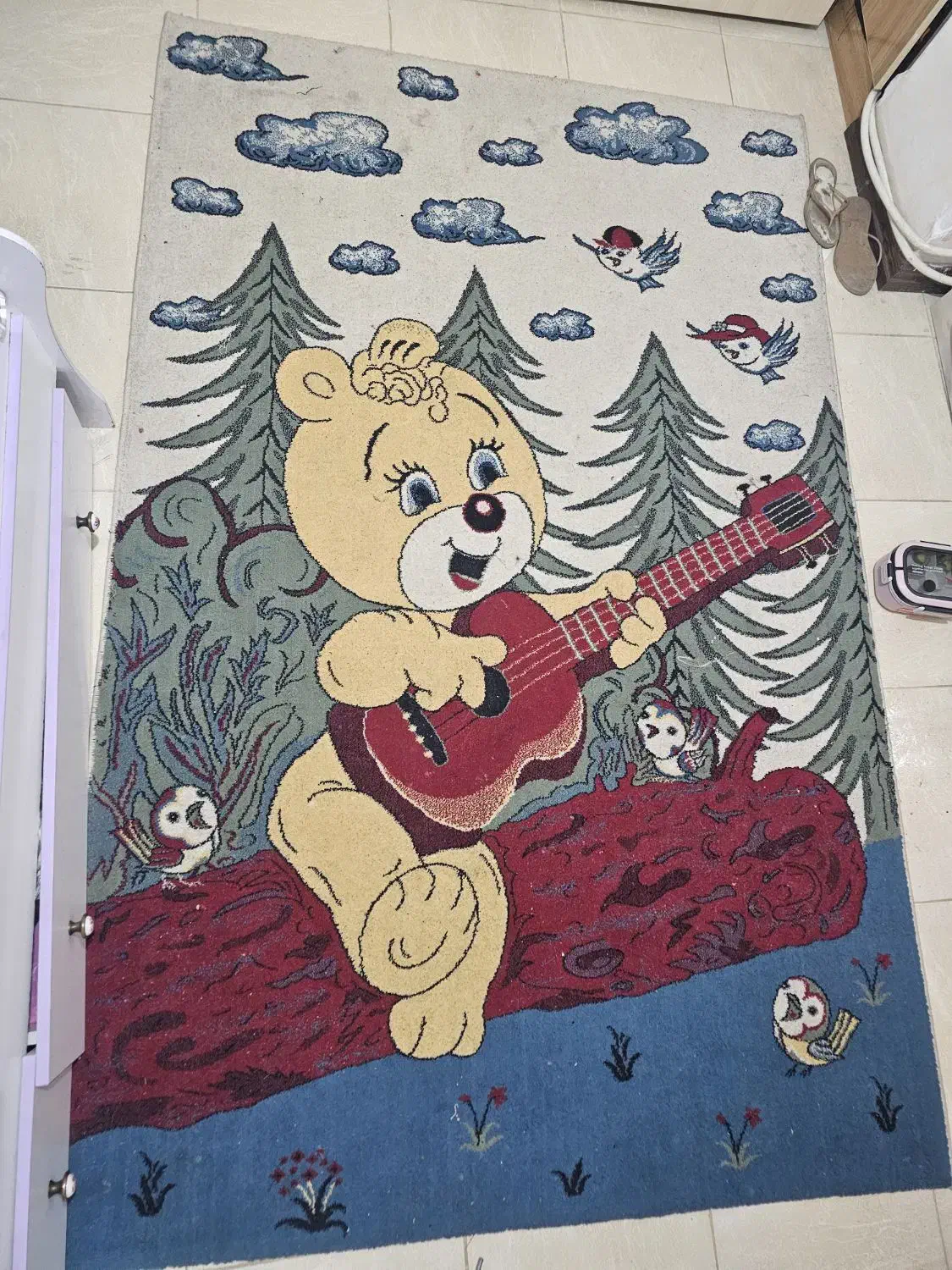 فرش کودک|فرش|اصفهان, جلالیه|دیوار