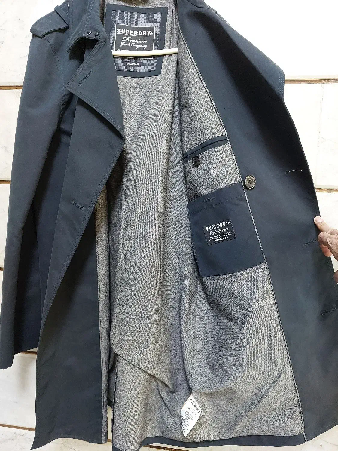 ترنج کت ، پالتو مردانه اورجینال سوپر درای|لباس|قرچک, شهرک گلها|دیوار