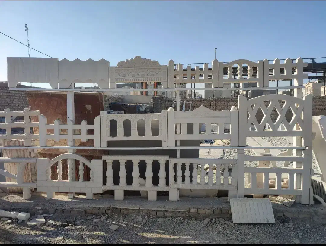 انواع نرده سنگی ۷۰ و ۵۰ سانت و کف خواب|مصالح و تجهیزات ساختمان|مشهد, یوسفیه (شهرک غرب)|دیوار