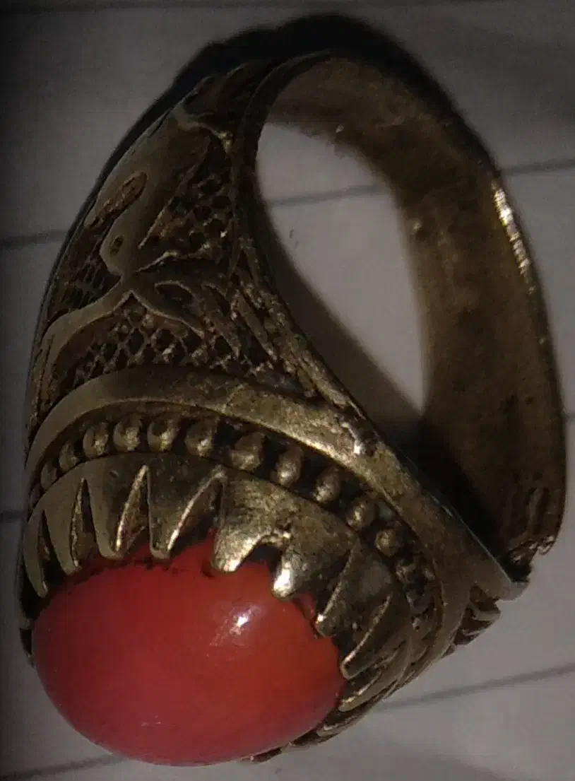 انگشتر دس ساز با نگین مرجان|جواهرات|سیوان, |دیوار