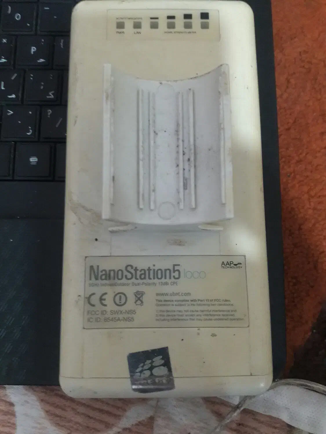 انتن.رادیو.وایرلس نانو استیشن nanostation5 loco|مودم و تجهیزات شبکه|شاهین‌شهر, مسکن مهر|دیوار