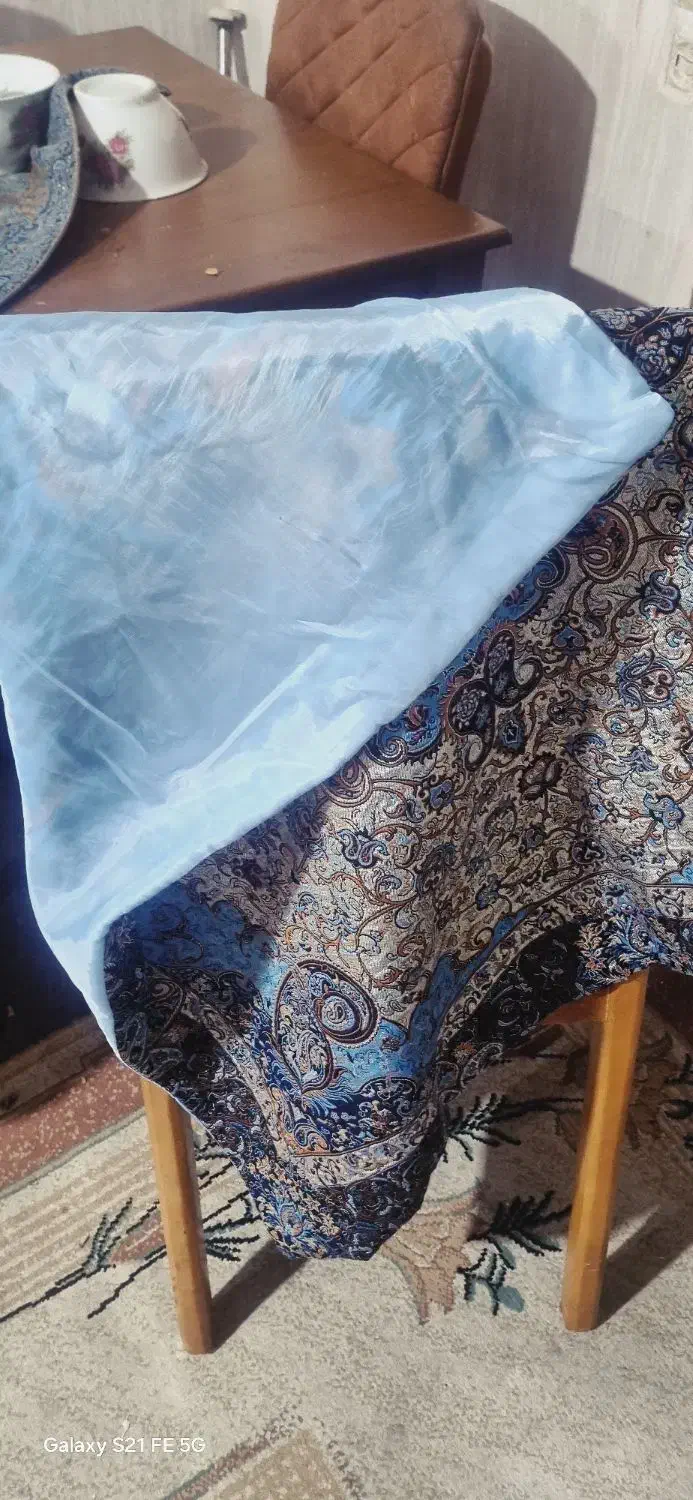 رومیزی زری بافی|پرده، رانر، رومیزی|بابل, |دیوار