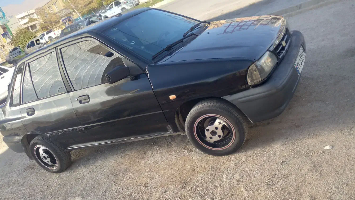 پراید مشکی 86|خودرو سواری و وانت|یاسوج, |دیوار