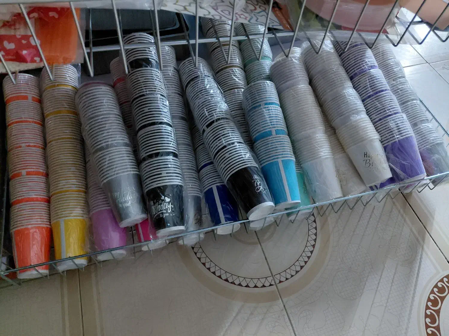 یکبار مصرف پذیرایی. تولدی|ظروف نگهدارنده، پلاستیکی، یکبارمصرف|عسگران, |دیوار