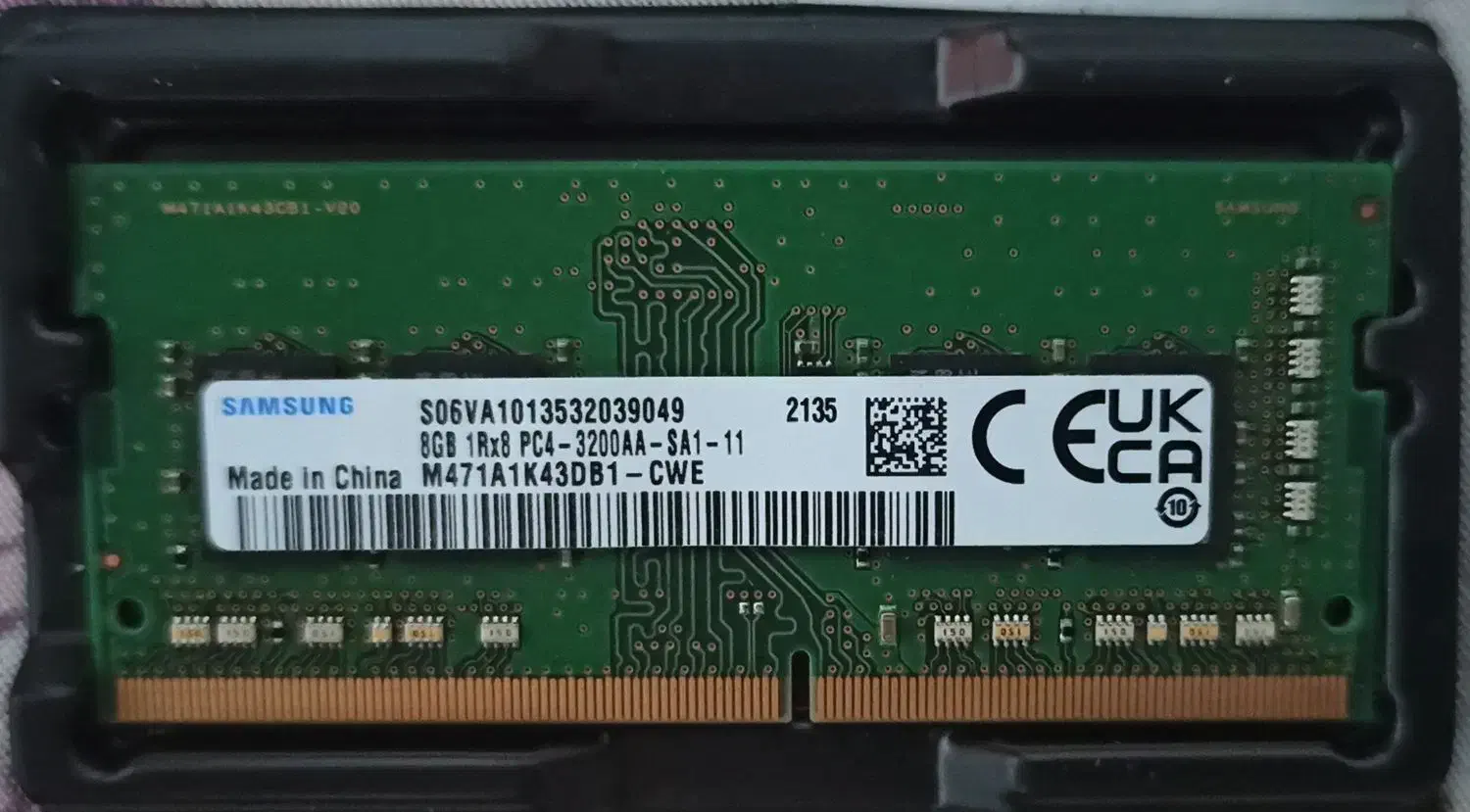 Samsung 8  dd4 3200|قطعات و لوازم جانبی رایانه|فولادشهر, C4|دیوار