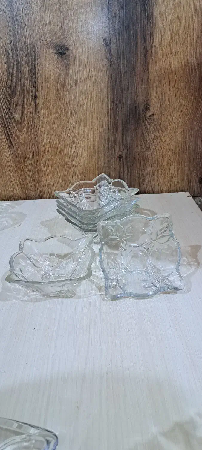 کاسه شیشه ای، میوه خوری. آجیل خوری|ظروف سرو و پذیرایی|اهواز, کوی مهدیس|دیوار