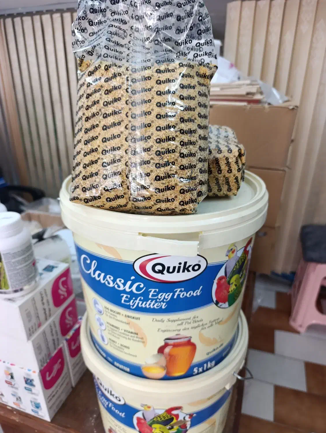 غذای تخمرغی کویکو|لوازم جانبی حیوانات|یزد, |دیوار