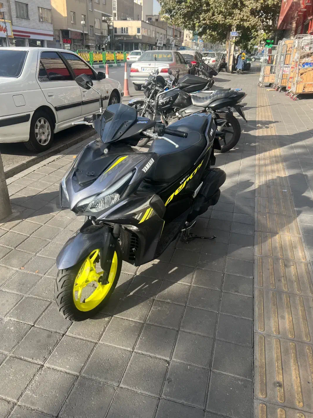 یاماها ایروکس ۱۵۵ فیس جدید|موتورسیکلت|تهران, امامت|دیوار