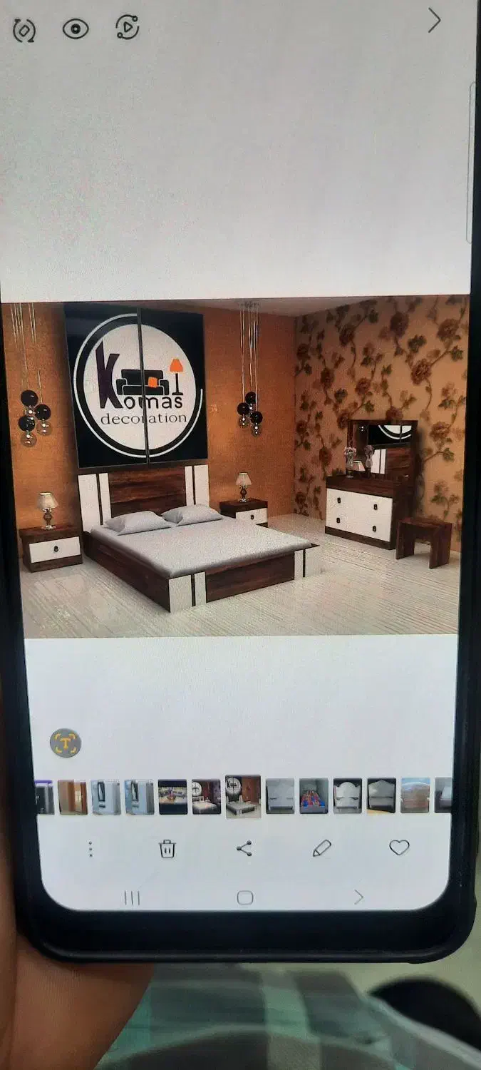 فروش تخت همراه تشک|تخت و سرویس خواب|میبد, |دیوار