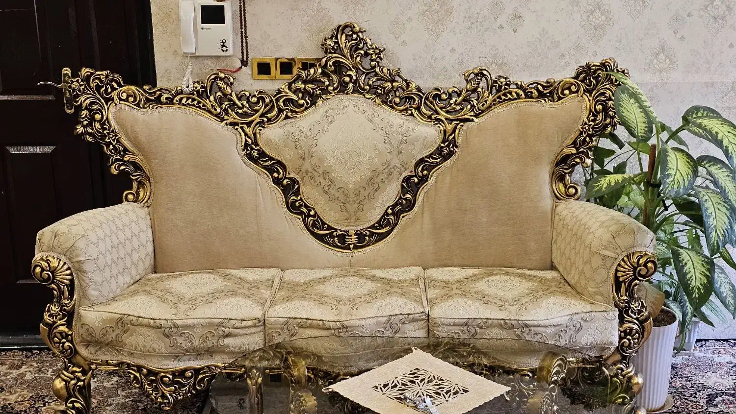 مبلمان 9 نفره کلاسیک|مبلمان خانگی و میز عسلی|سرپل ذهاب, |دیوار