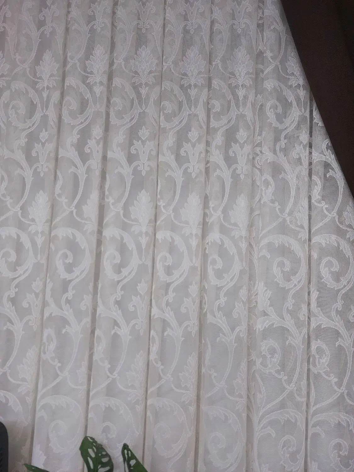 ۲ عدد پرده اتاق خواب و یک پرده آشپزخانه|پرده، رانر، رومیزی|سمنان, |دیوار