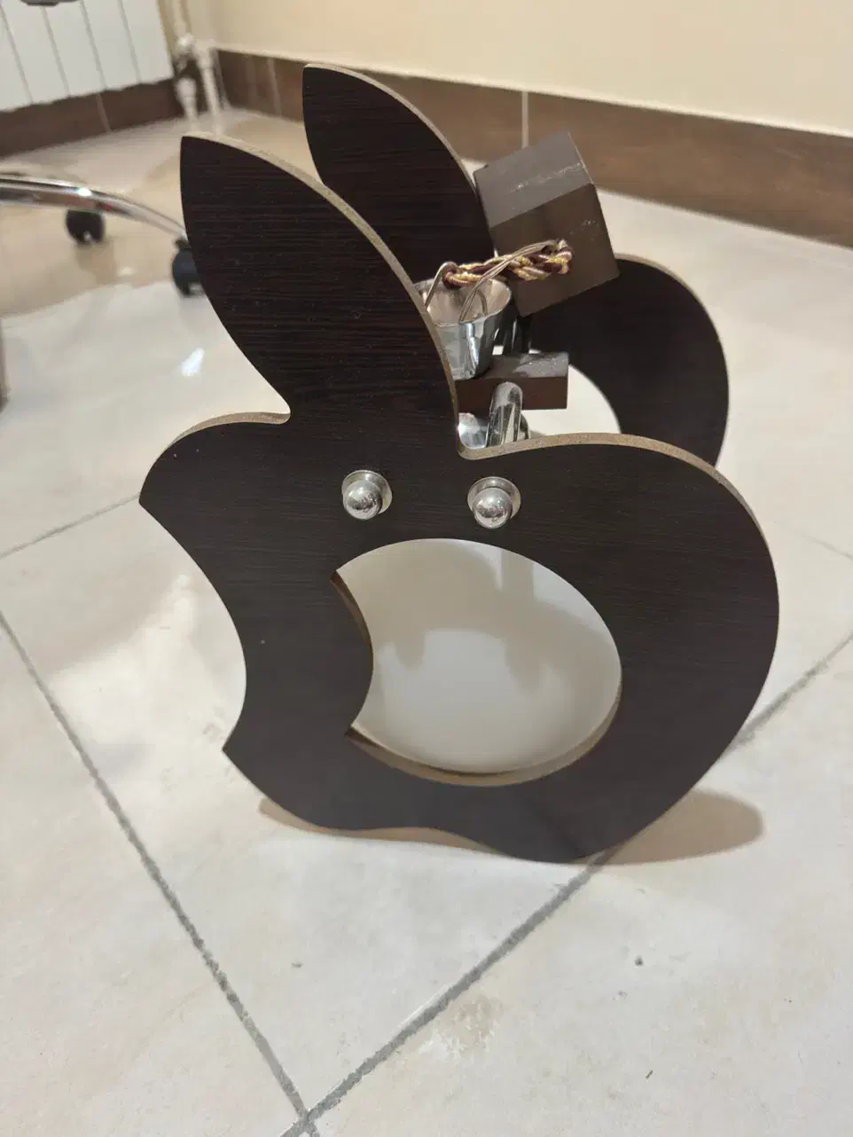 لوستر طرح اپل|لوستر و چراغ آویز|ارومیه, |دیوار