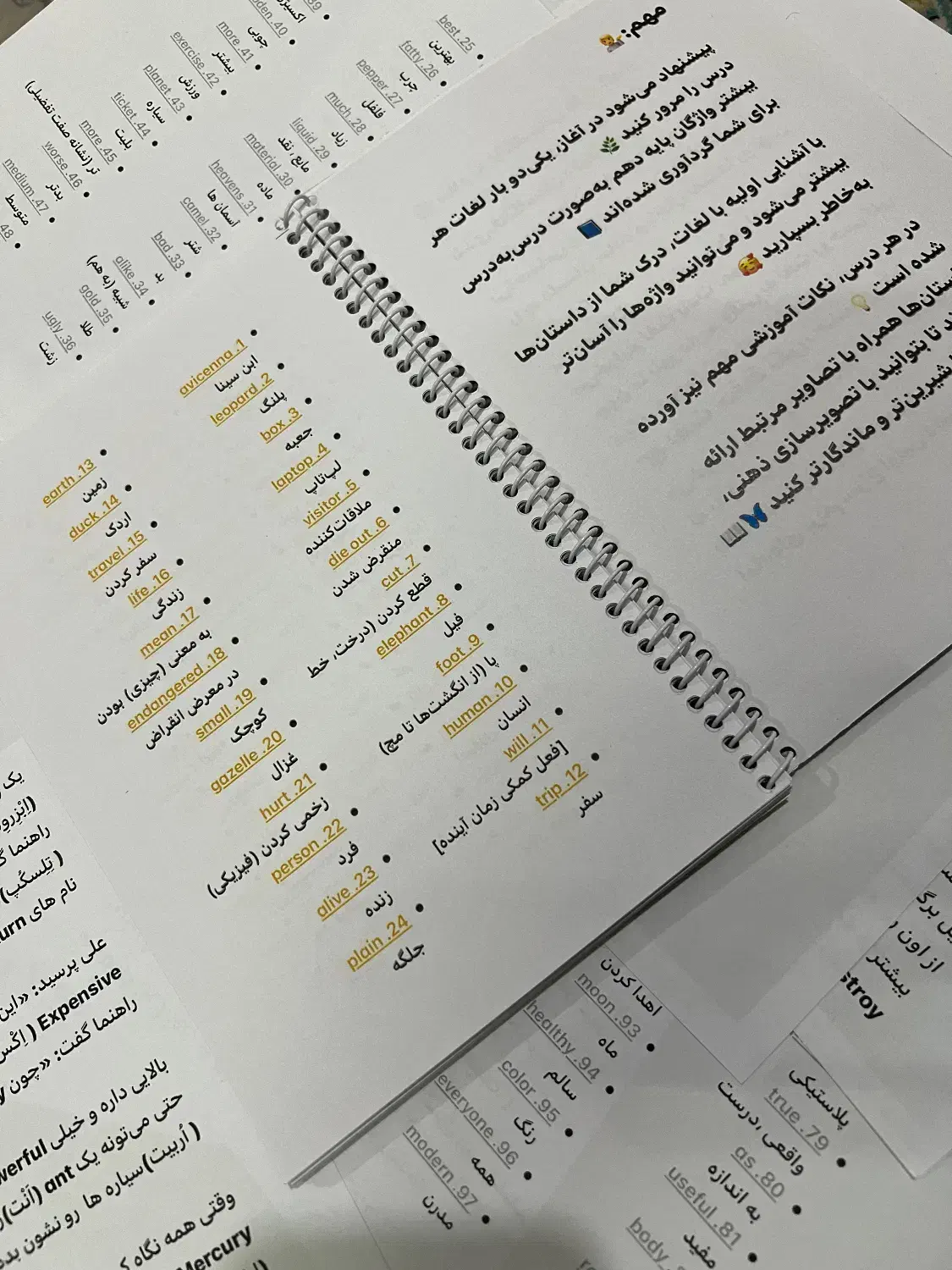 زبان دهم سخت نیست|کتاب و مجله آموزشی|قم, چهل درخت‎|دیوار