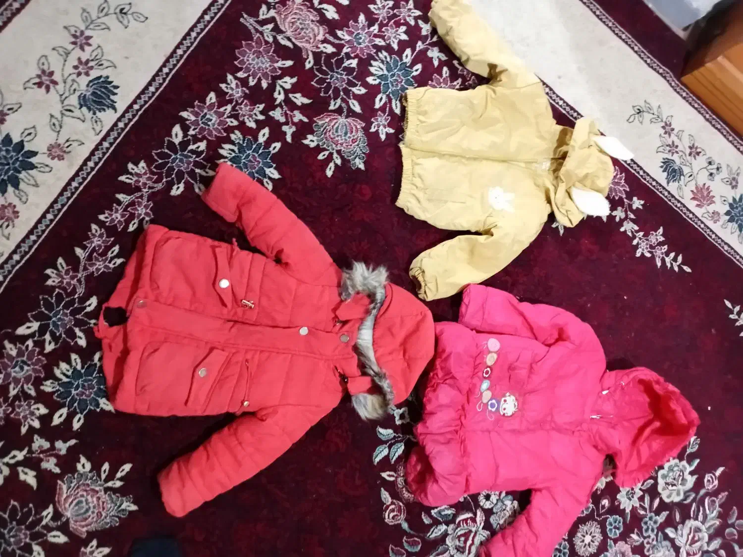 ۳ عدد کاپشن درحد نو|کفش و لباس بچه|کرمانشاه, |دیوار