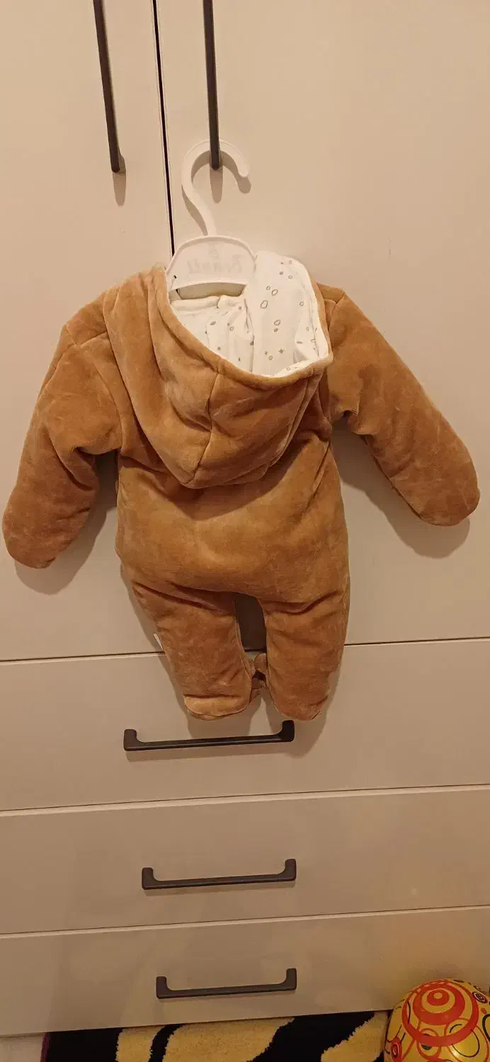 کاپشن سرهمی نوزادی سایز ۱|کفش و لباس بچه|قم, باغ شازده|دیوار