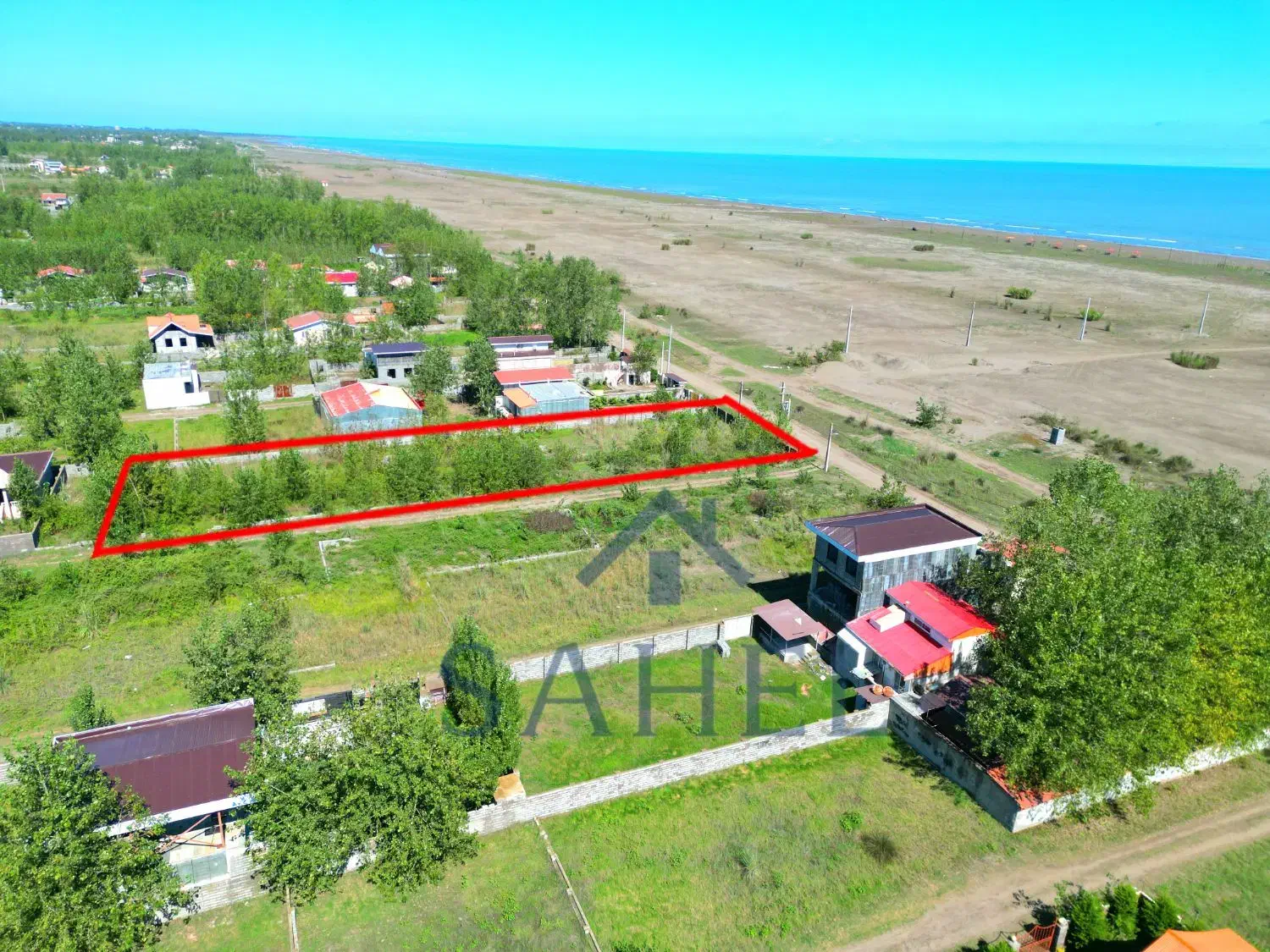 زمین ساحلی ۱۰۰۰متر تا ۲۵۰۰متر پلاک اول قابل ساخت|فروش زمین و ملک کلنگی|چاف و چمخاله, |دیوار