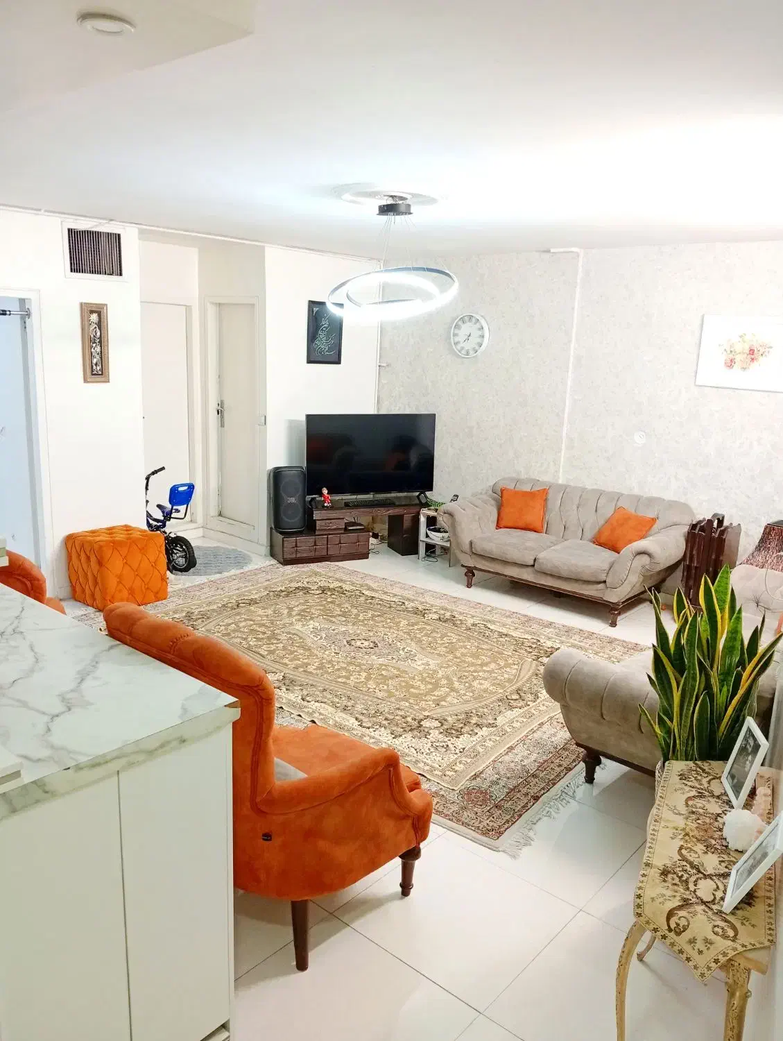 ۶۲ متر / پارکینگ سندی / فول بازسازی / طلا|فروش آپارتمان|تهران, دولاب|دیوار