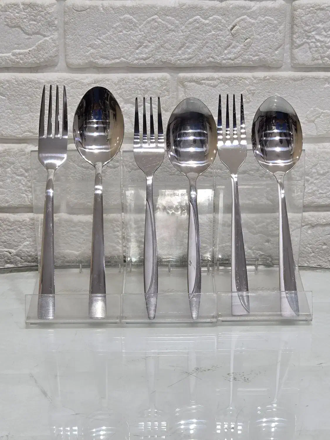 سرویس قاشق چنگال کامل ۱۵۲ پارچه استیل درجه یک|ظروف سرو و پذیرایی|قم, علی آباد سعدگان|دیوار