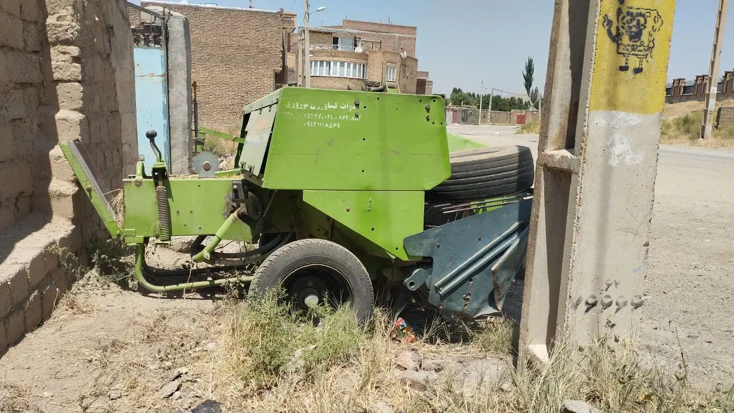 بیلر بستهبندی یونجه star 2009|ماشینآلات صنعتی|میاندوآب, |دیوار