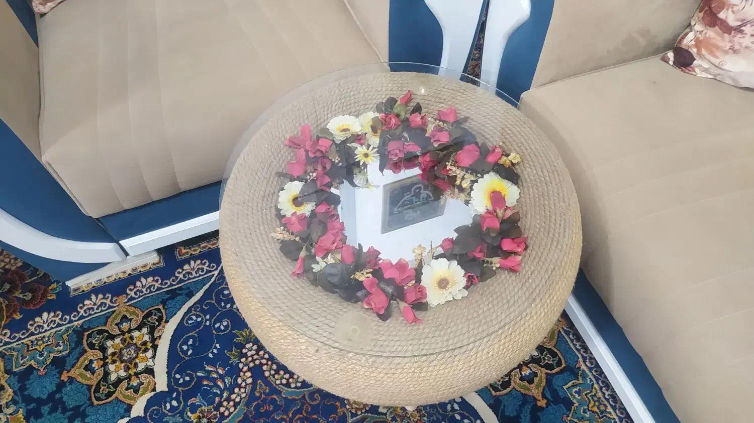 میز عسلی زیبا و نورانی|مبلمان خانگی و میز عسلی|بیرجند, |دیوار